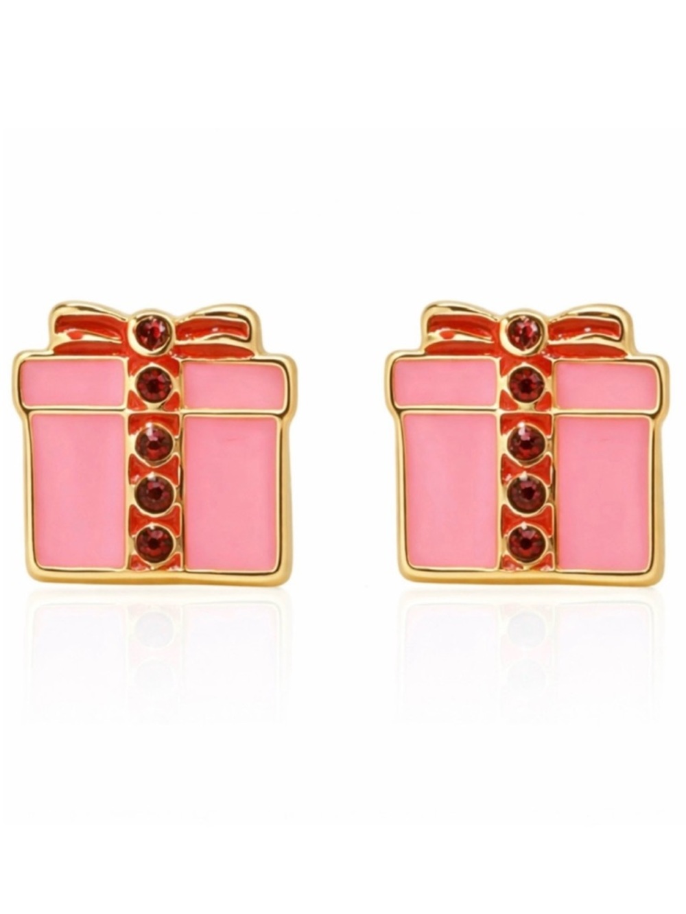 Holiday Present Stud Earrings (NWT)